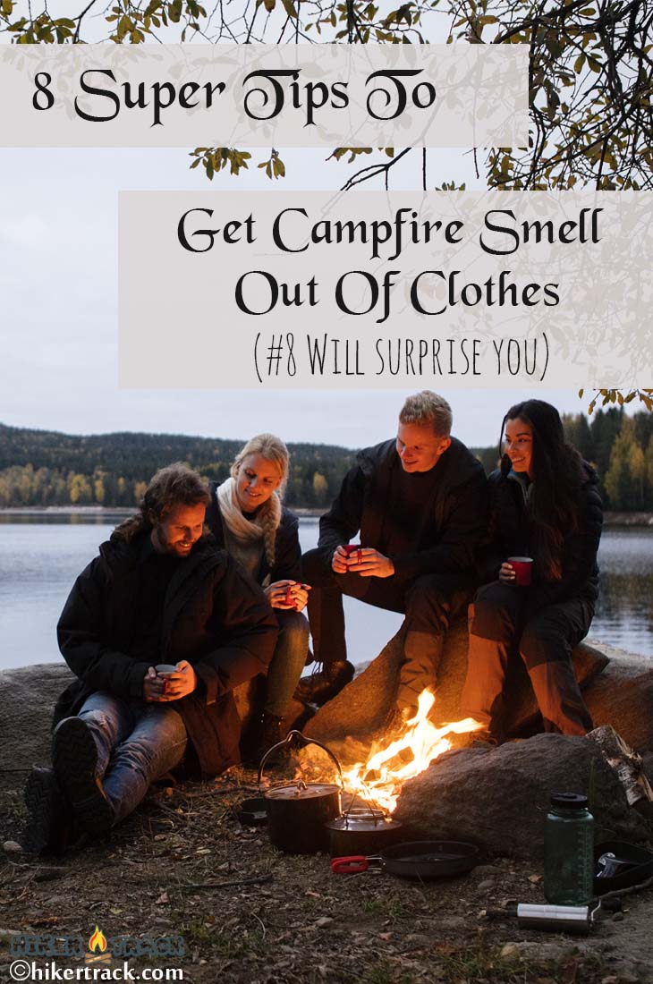 how to get campfire smoke smell out of clothes
