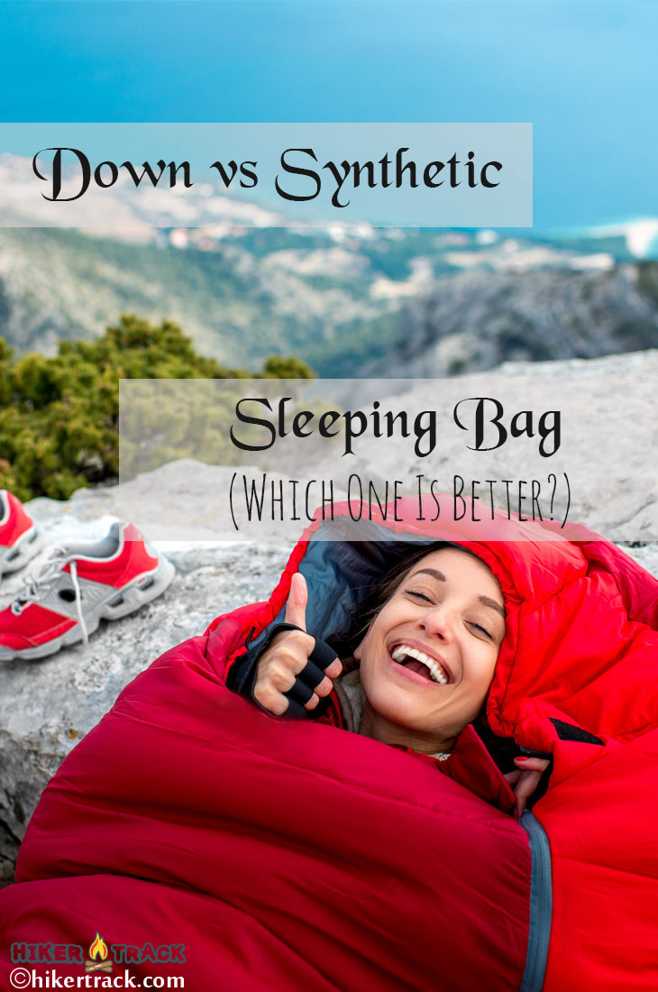 down vs synthetic sleeping bag