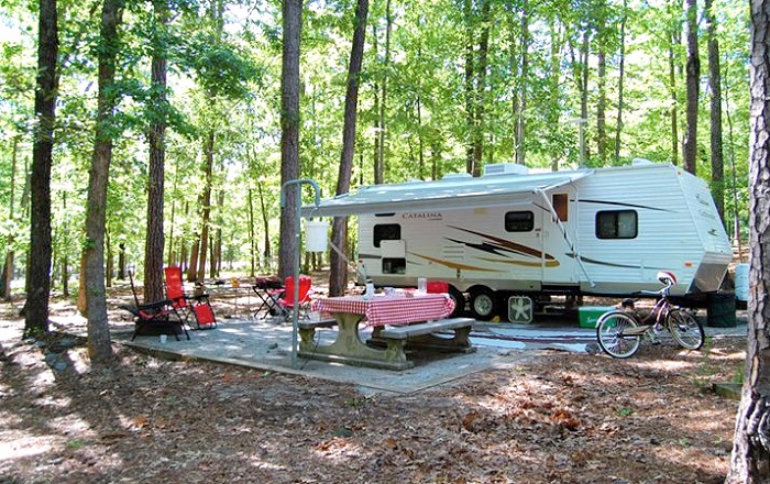 private camgrounds in georgia