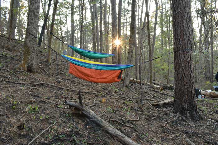 hammock camping tips